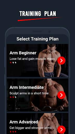 Arm Workout in 30 Days 1 تصوير الشاشة