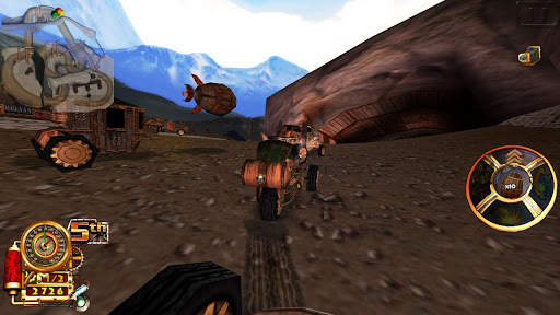 Steampunk Racing 3D screenshot 5