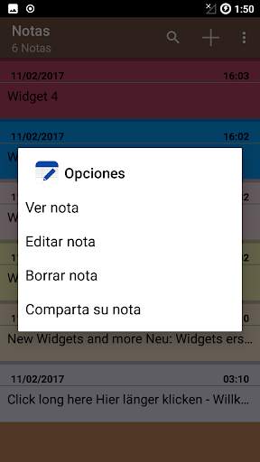 Notas para escribir en español screenshot 4