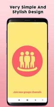 Join new groups channels 5 تصوير الشاشة