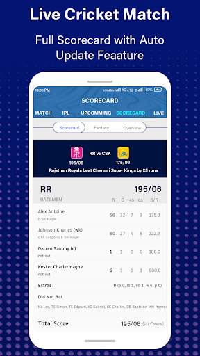 Live Cricket Score - Live Score For IPL 2021 screenshot 3