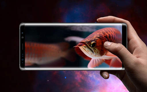 Lovely Arowana LiveWallpaper 5 تصوير الشاشة