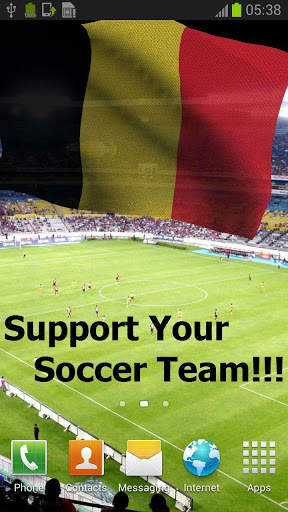 Belgium Flag Live Wallpaper screenshot 1
