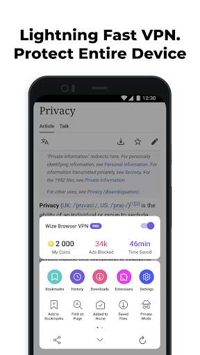 Wize Browser Fast Money screenshot 5