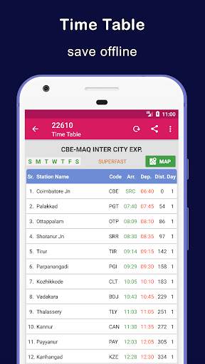 Indian Train Status - minits скриншот 7