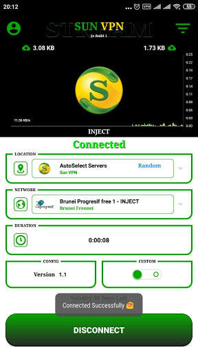 SUN VPN screenshot 4