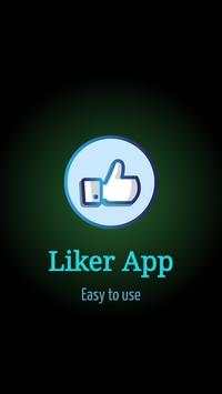 Liker App 1 تصوير الشاشة