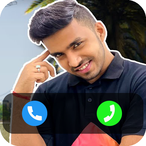 Fake Call Techno Gamerz Video icon
