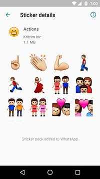 Stickers for WhatsApp Emojis screenshot 3