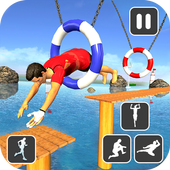 Water Stuntman Run 3D icon