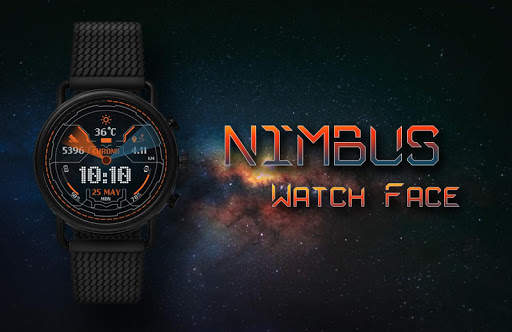 Nimbus Watch Face & Clock Live Wallpaper screenshot 1