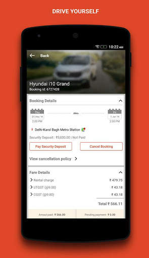 Myles - Self Drive Car Rental screenshot 8
