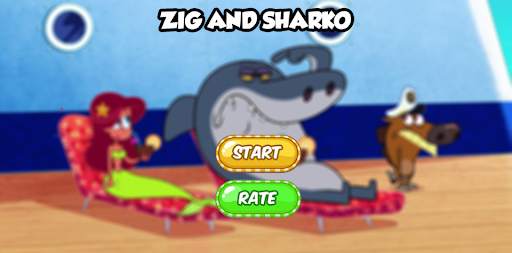 Zig and Sharko Game : Driving screenshot 1