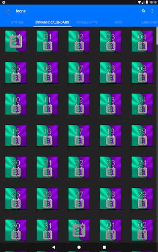 Teal and Purple Icon Pack screenshot 20