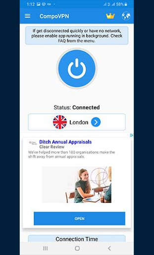CompoVPN - Fast and Secured VPN screenshot 1