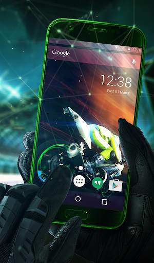 Moto Speed Animated Keyboard   Live Wallpaper screenshot 4