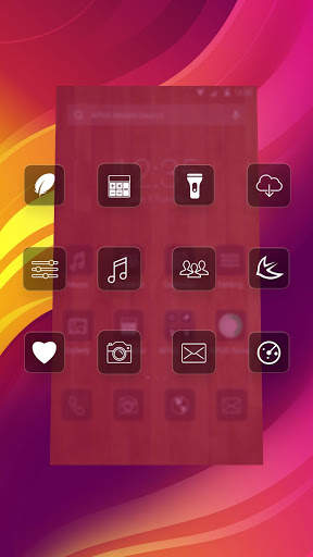 Minimalist-APUS Launcher theme screenshot 3
