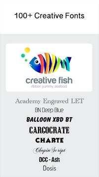 Creative Logo Maker - Logo Design 3 تصوير الشاشة