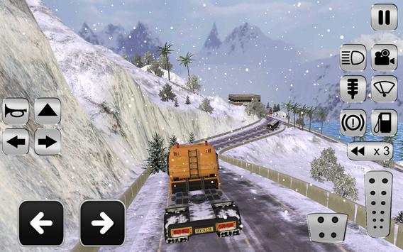 Off-road Snow Truck Driving screenshot 5