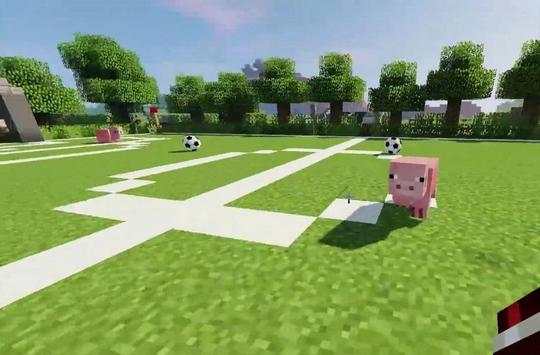 Soccer Mod  (Playing Football in Minecraft) screenshot 6