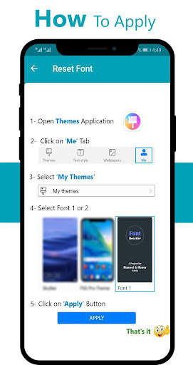 Font Resetter for Huawei screenshot 5
