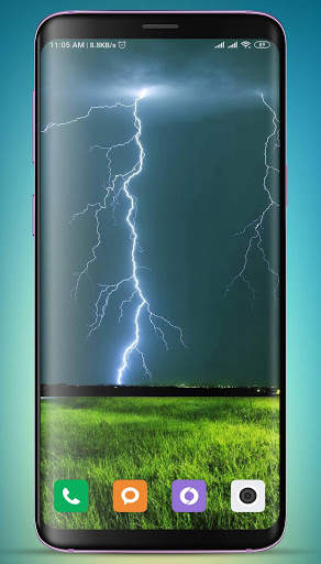 Thunder Storm Lightning Wallpaper HD screenshot 13