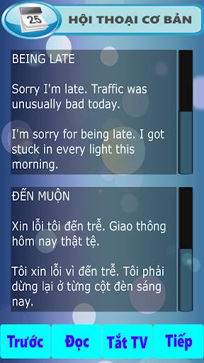 Tiếng Anh văn phòng song ngữ Anh Việt screenshot 4