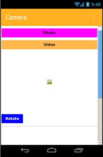 Camera screenshot 1