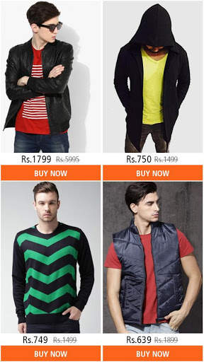 Men WinterWear Online shopping screenshot 1