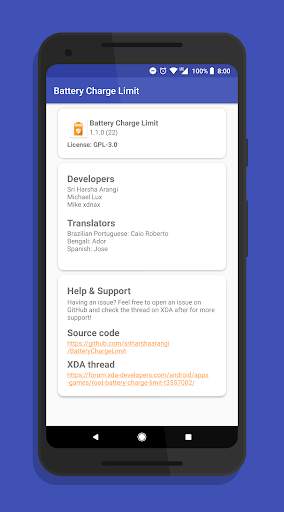 Battery Charge Limit [ROOT] screenshot 3
