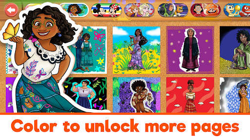 Disney Coloring World screenshot 5