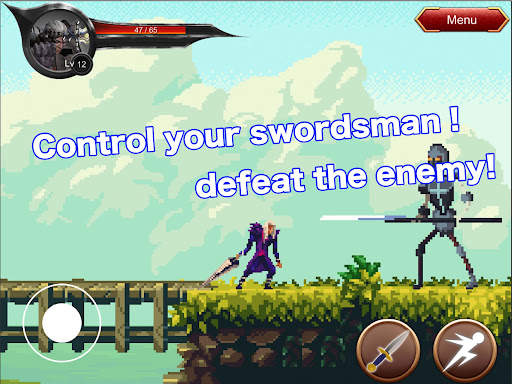 Dark Sword Fantasy - 2D Game screenshot 1