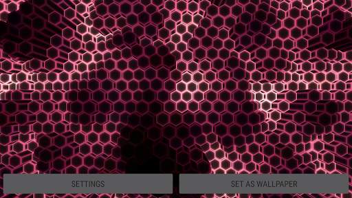 Neon Cells Particles 3D Live Wallpaper screenshot 21
