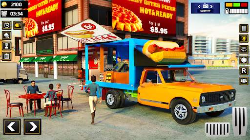 Food Truck Driving Simulator screenshot 1