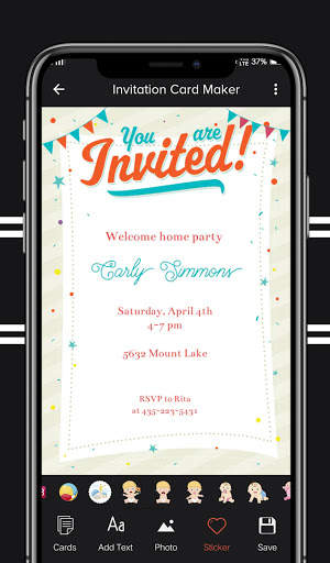Digital Invitation Card Maker screenshot 7