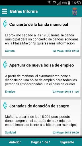 Batres Informa screenshot 1