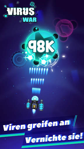Virus War - Weltraum screenshot 1