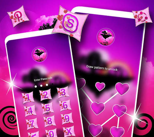 Couple On Sky Launcher Theme screenshot 3