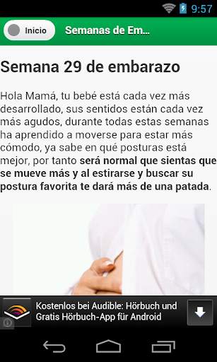 Semanas de Embarazo screenshot 3