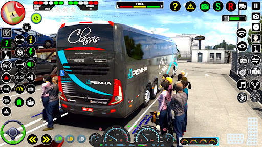 Drive Tourist Bus: City Games screenshot 3