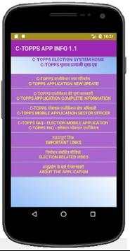 C-TOPPS Election Tracking Application Information screenshot 2
