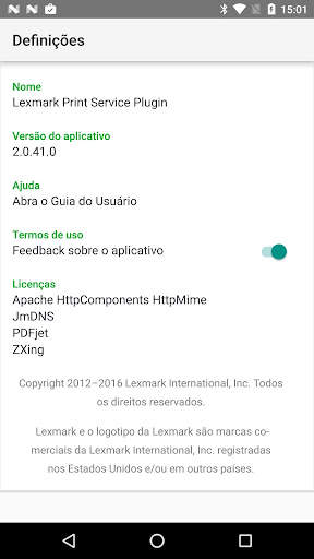 Lexmark Print Service Plugin screenshot 7
