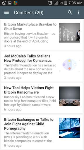 Cryptocurrency & Bitcoin News screenshot 1