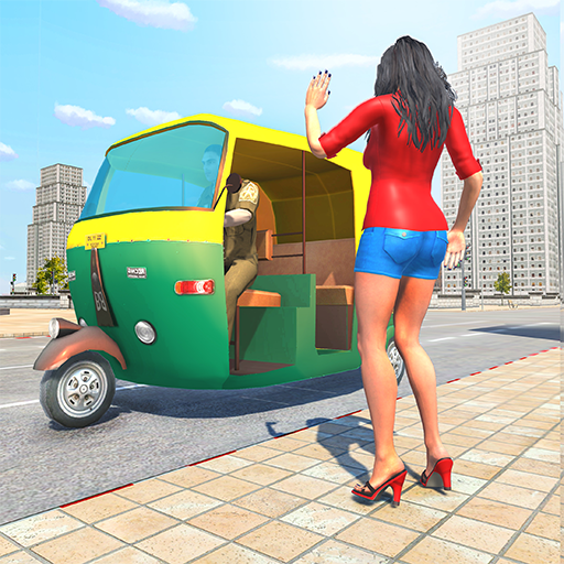 Simulator Memandu Rickshaw icon