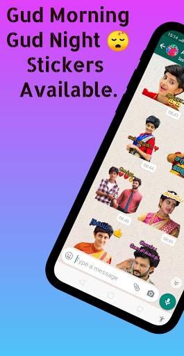 Sathya - Tamil Serial Stickers for Whatsapp screenshot 4