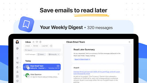Clean Email — Organized Inbox screenshot 16