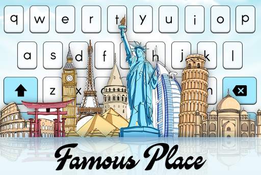 Famous Place Keyboard screenshot 1