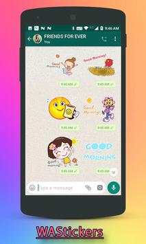 Good Morning Stickers скриншот 6
