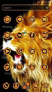 Forest King Lion 2D Theme screenshot 2