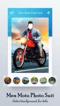 Men Moto Photo Suit screenshot 3